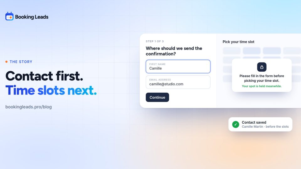 Why I built Booking Leads?